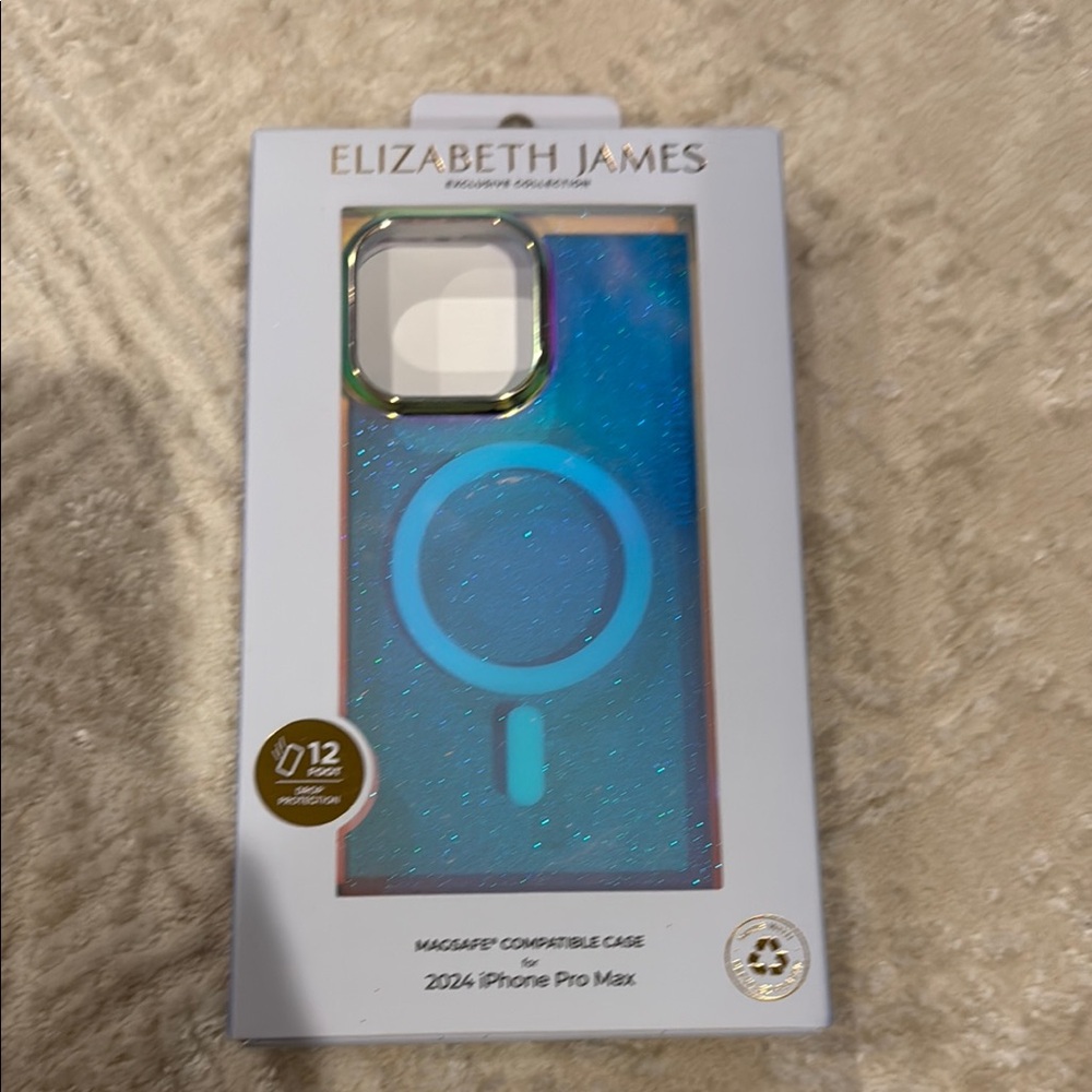 Elizabeth and James iridescent iPhone 16 Promax Case with MagSafe Compatibility